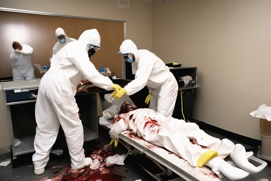 Limpieza profesional en homicidios en Mataró